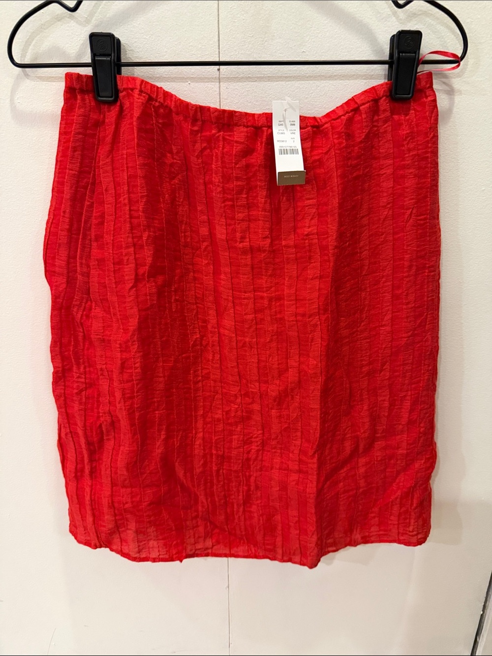 Jcrew linen blend midi skirt size 2 NWT